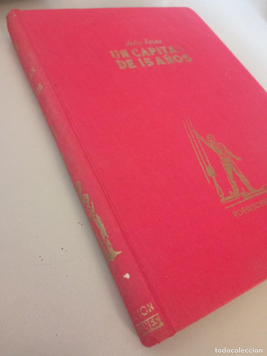 Libros de segunda mano: EL CAPIT&Aacute;N de 15 A&Ntilde;OS. Julio Verne - Foto 2