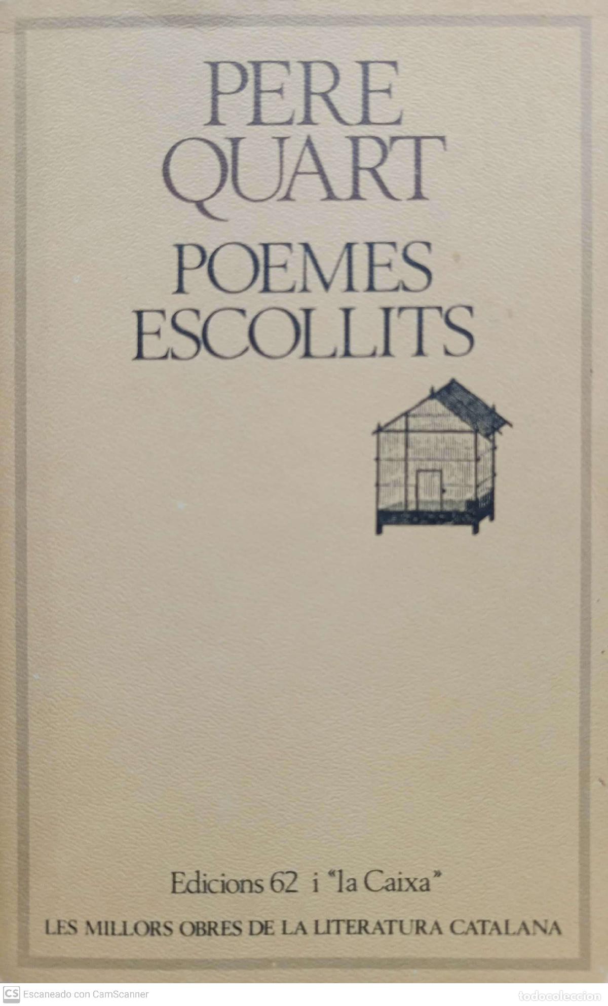 Libros de segunda mano: Poemes escollits - Pere Quart - Foto 1