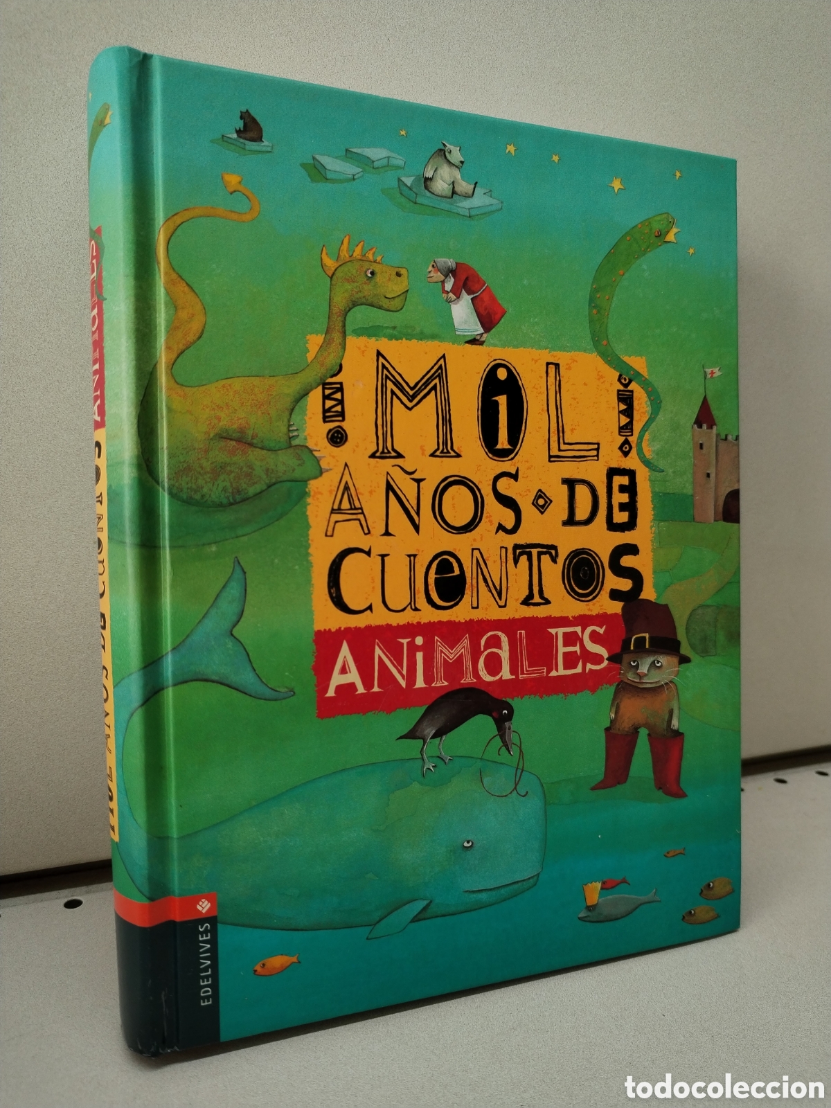 Libros de segunda mano: Mil a&ntilde;os de cuentos de animales - Varios - Foto 1