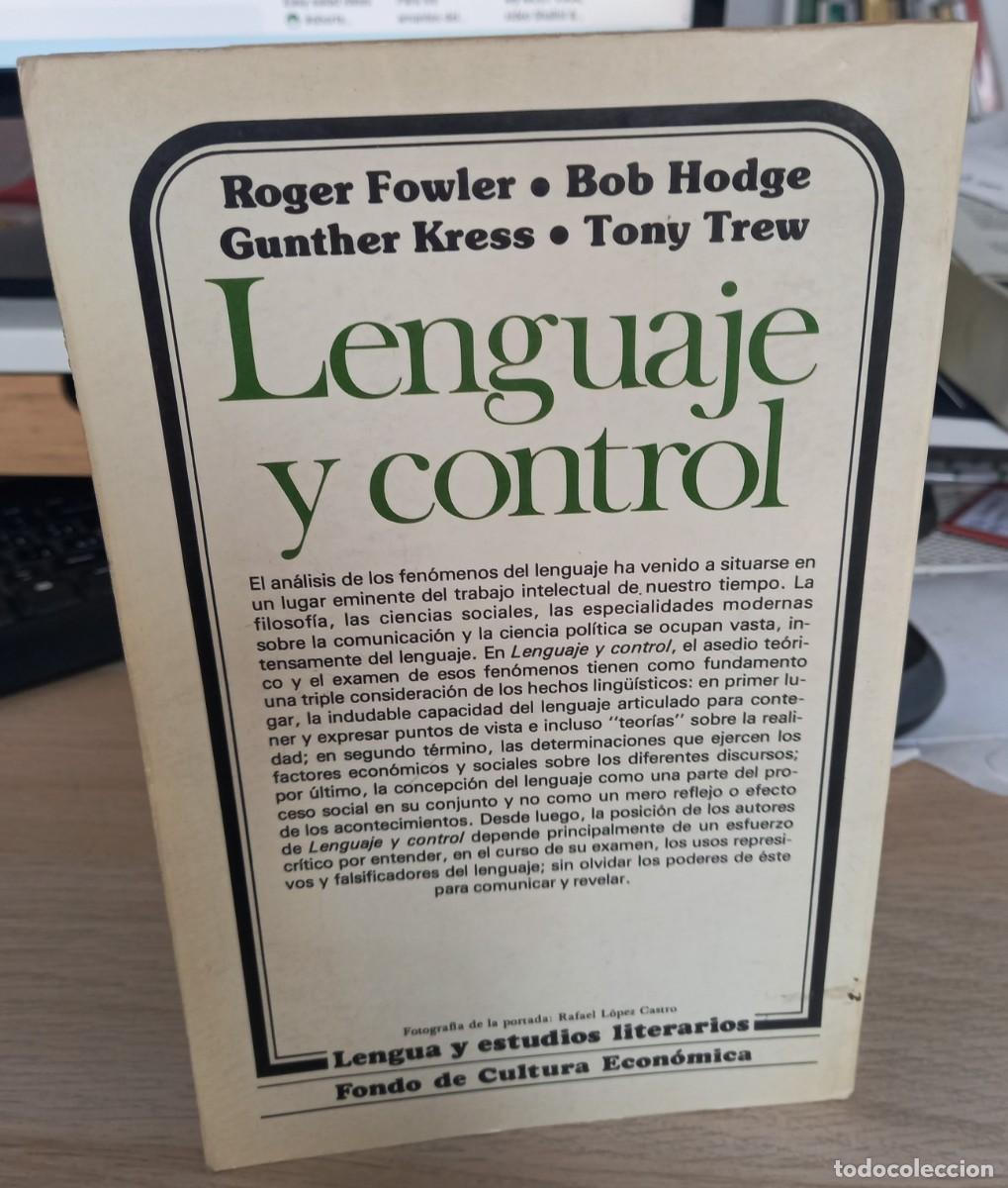 Libros de segunda mano: LENGUAJE Y CONTROL -AA.VV - Foto 2