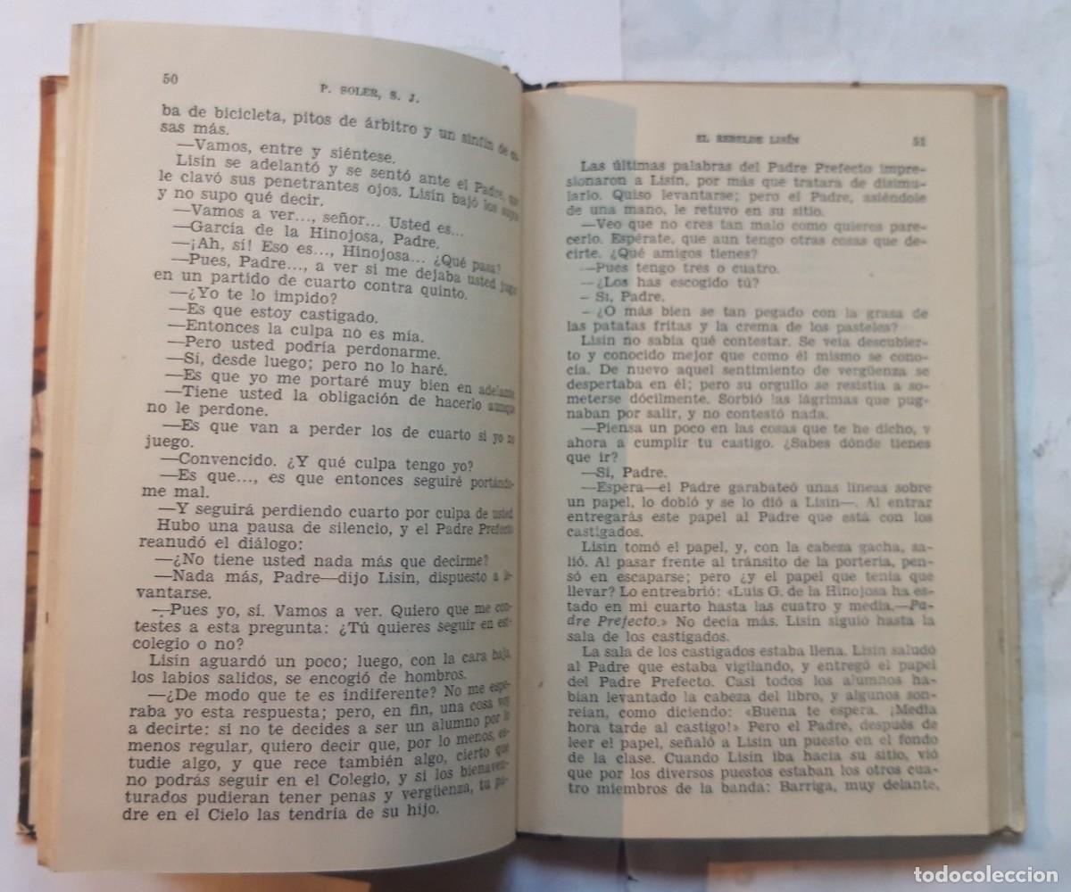 Libros de segunda mano: EL REBELDE LIS&Iacute;N &ndash; de P. SOLER - 1951 - Foto 4