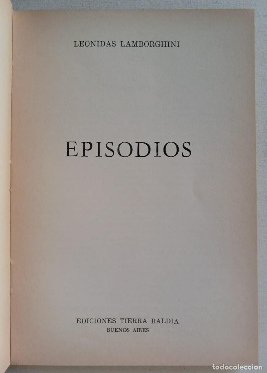 Libros de segunda mano: Lamborghini, Le&oacute;nidas - Episodios - Primera Edici&oacute;n - (1980) - Foto 2