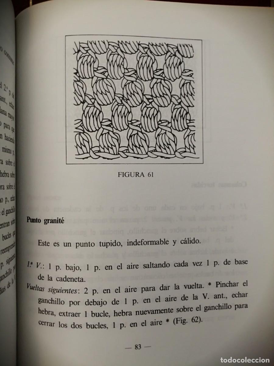 Libros de segunda mano: M&Eacute;TODO PR&Aacute;CTICO DE PUNTO Y GANCHILLO, 4 Tomos - Foto 10
