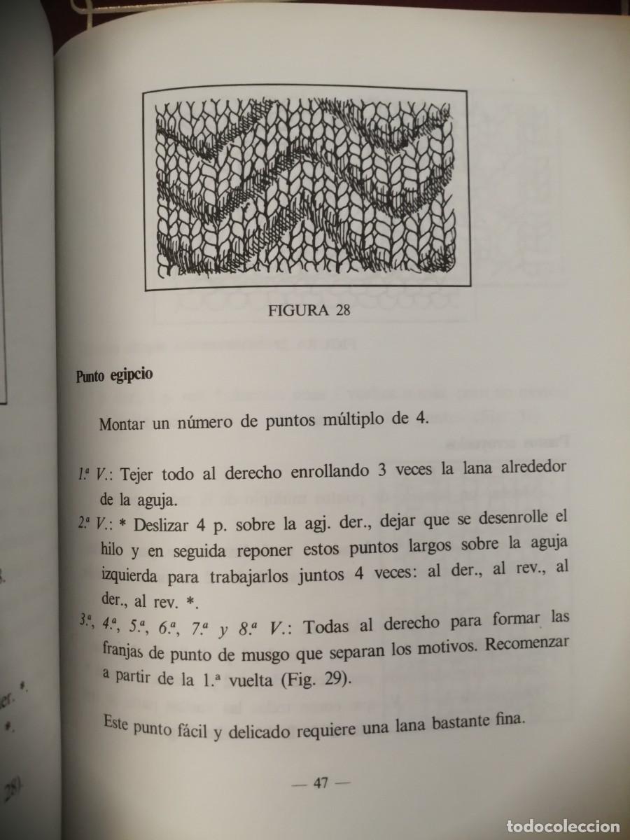 Libros de segunda mano: M&Eacute;TODO PR&Aacute;CTICO DE PUNTO Y GANCHILLO, 4 Tomos - Foto 11