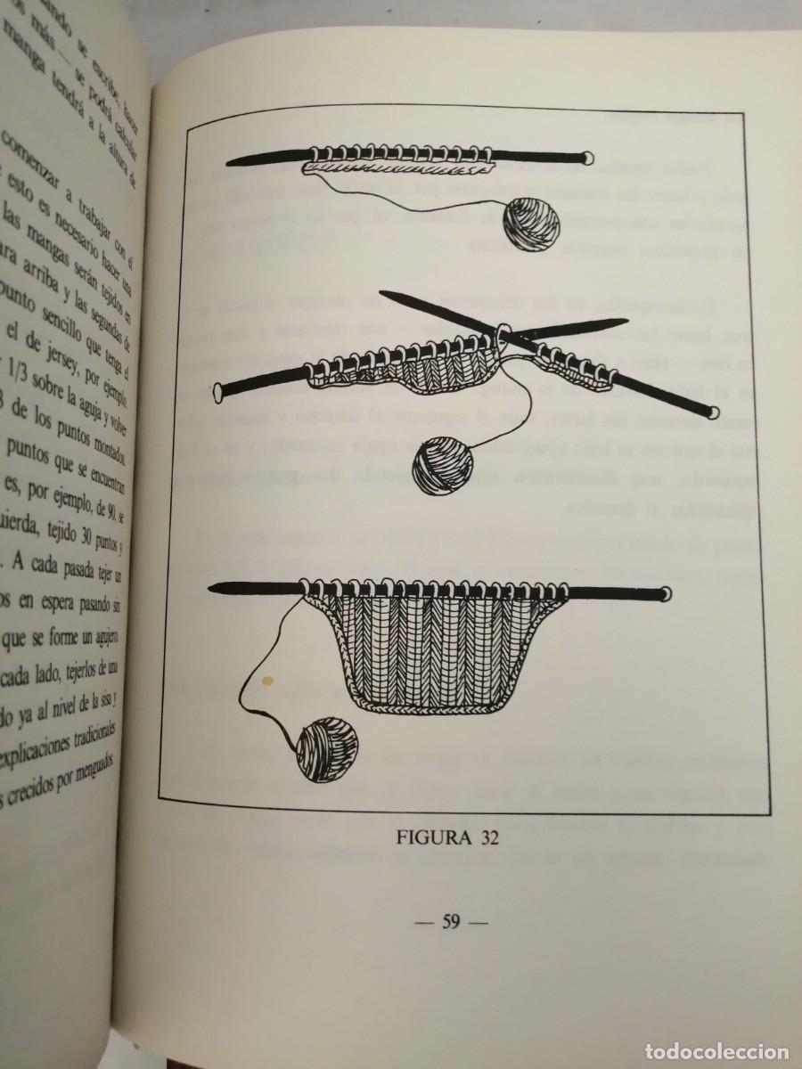 Libros de segunda mano: M&Eacute;TODO PR&Aacute;CTICO DE PUNTO Y GANCHILLO, 4 Tomos - Foto 12