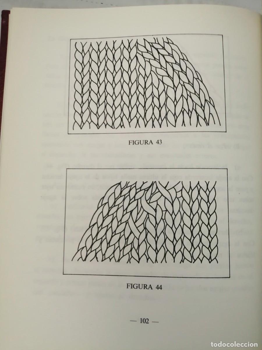 Libros de segunda mano: M&Eacute;TODO PR&Aacute;CTICO DE PUNTO Y GANCHILLO, 4 Tomos - Foto 13