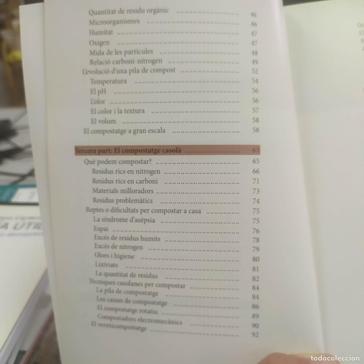 Libros de segunda mano: Compostar a casa - Josep M. Vall&egrave;s - Ediciones del Serbal, 2014 - Foto 4