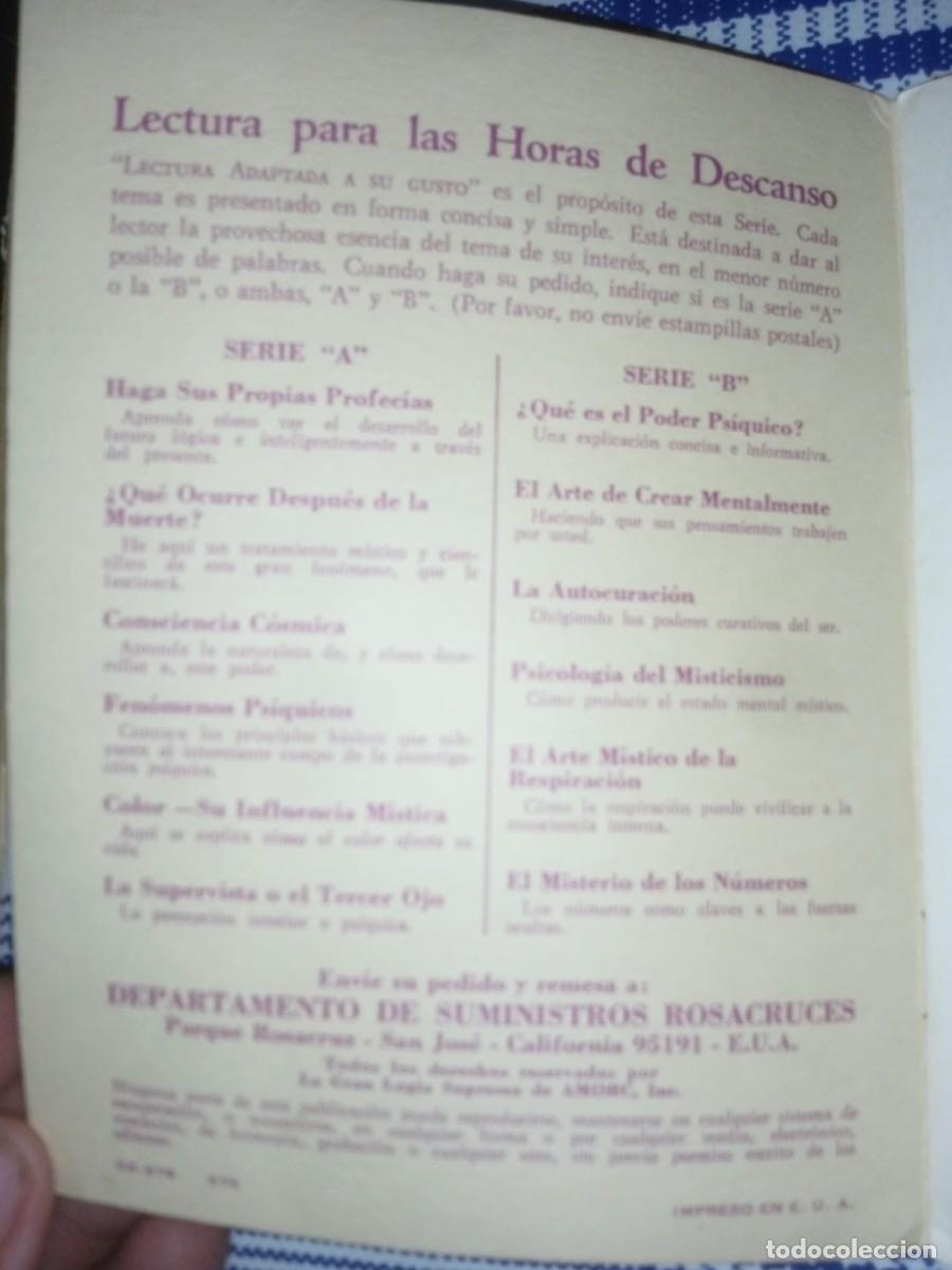 Libros de segunda mano: Rosacruces.El color - Su influencia mistica AMORC - Foto 4