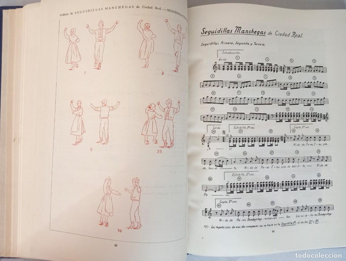 Libros de segunda mano: DANZAS POPULARES DE ESPA&Ntilde;A. CASTILLA LA NUEVA, I - Foto 6