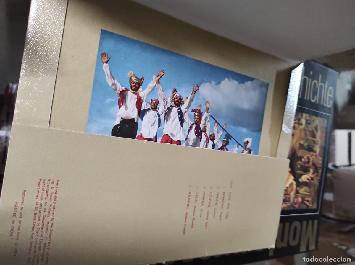Libros de segunda mano: Folk Dances of India - Carpeta - - Foto 2