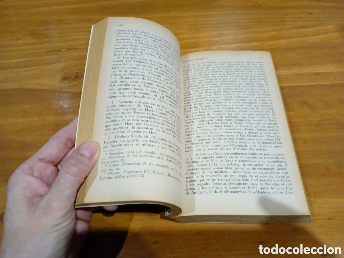 Libros de segunda mano: Los mitos griegos 1 y 2. - Foto 10