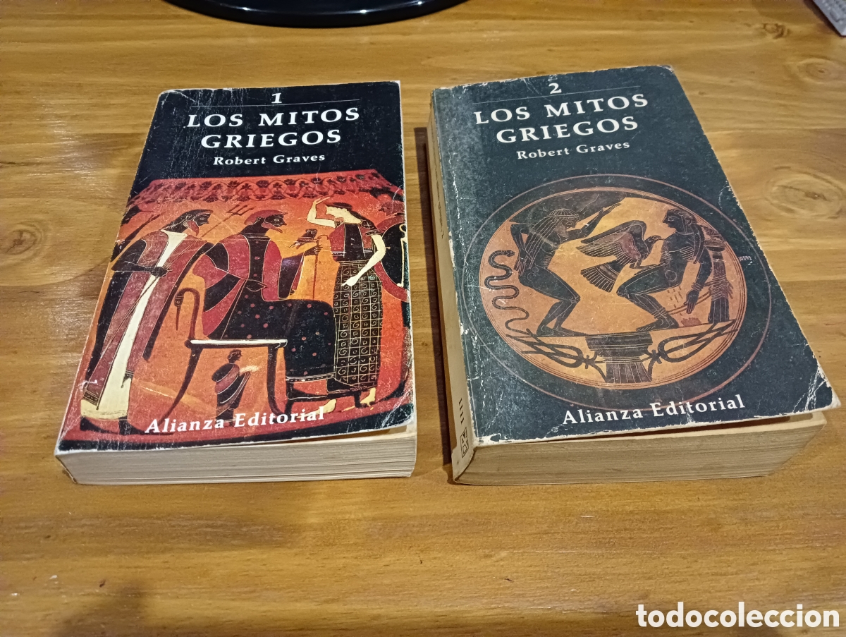 Libros de segunda mano: Los mitos griegos 1 y 2. - Foto 1