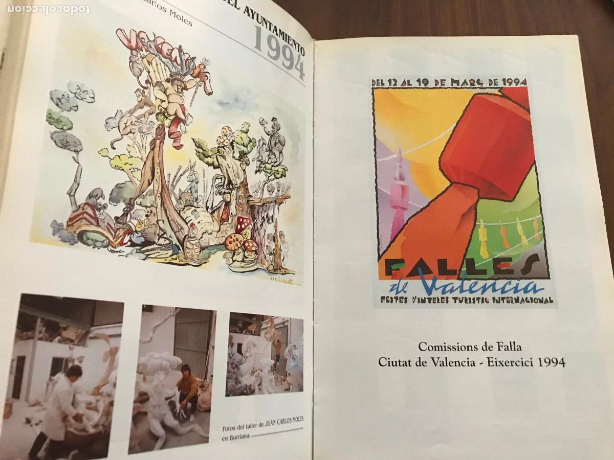 Libros de segunda mano: LLIBRE FALLER 1994 JUNTA CENTRAL FALLERA - Foto 4