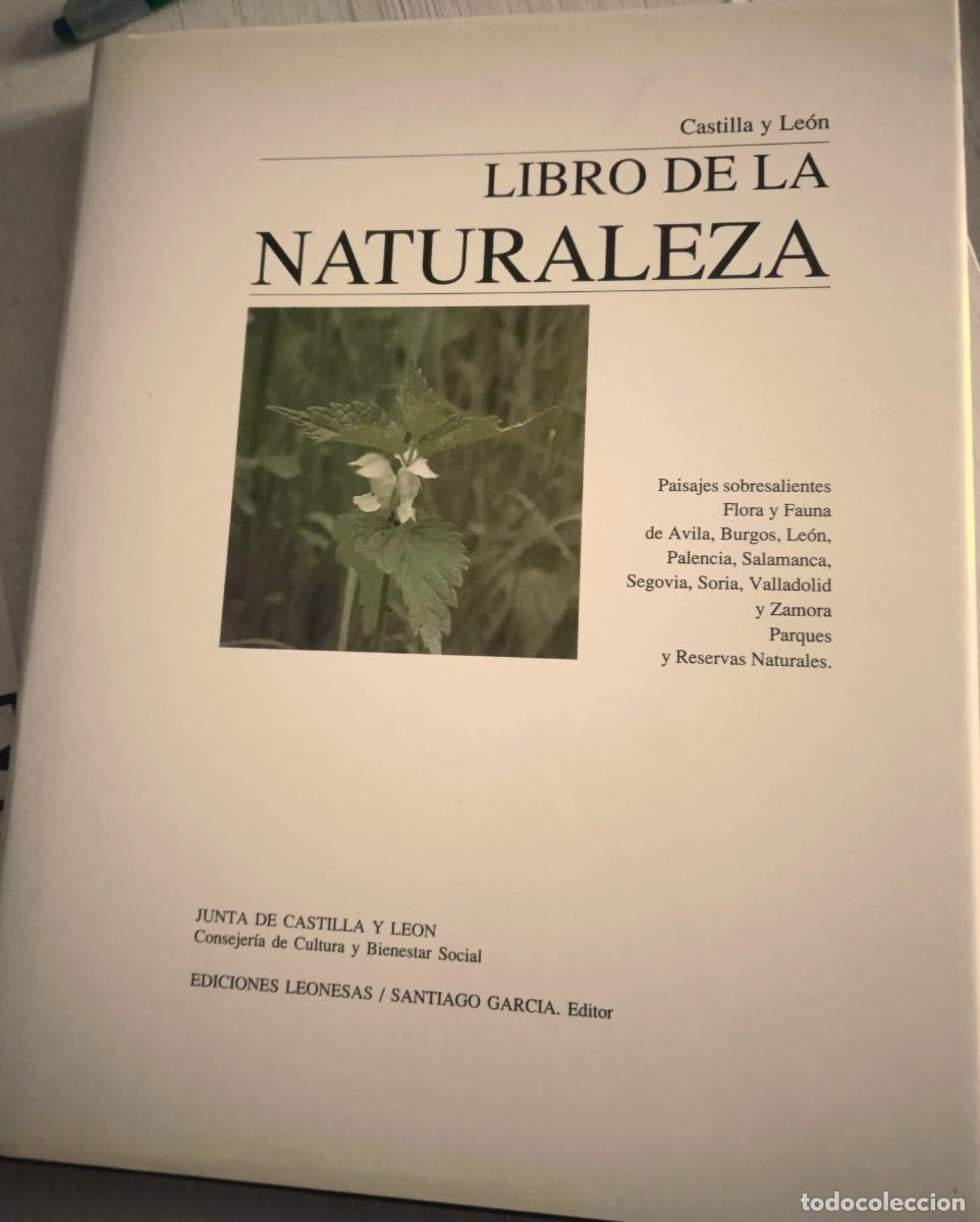 Libros de segunda mano: LIBRO DE LA NATURALEZA. CASTILLA Y LE&Oacute;N. - Foto 1