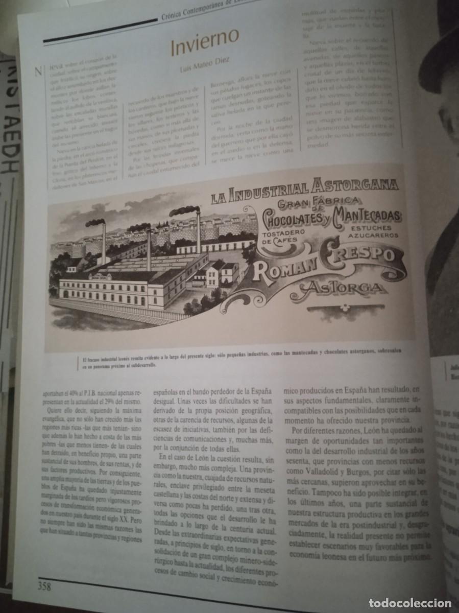 Libros de segunda mano: CR&Oacute;NICA CONTEMPOR&Aacute;NEA DE LE&Oacute;N - Foto 2