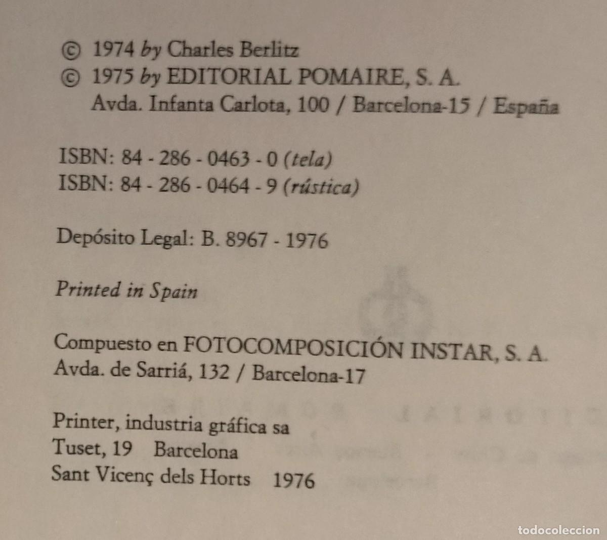 Libros de segunda mano: EL TRI&Aacute;NGULO DE LAS BERMUDAS / CHARLES BERLITZ. BUEN ESTADO. TAPAS DURAS. - Foto 6