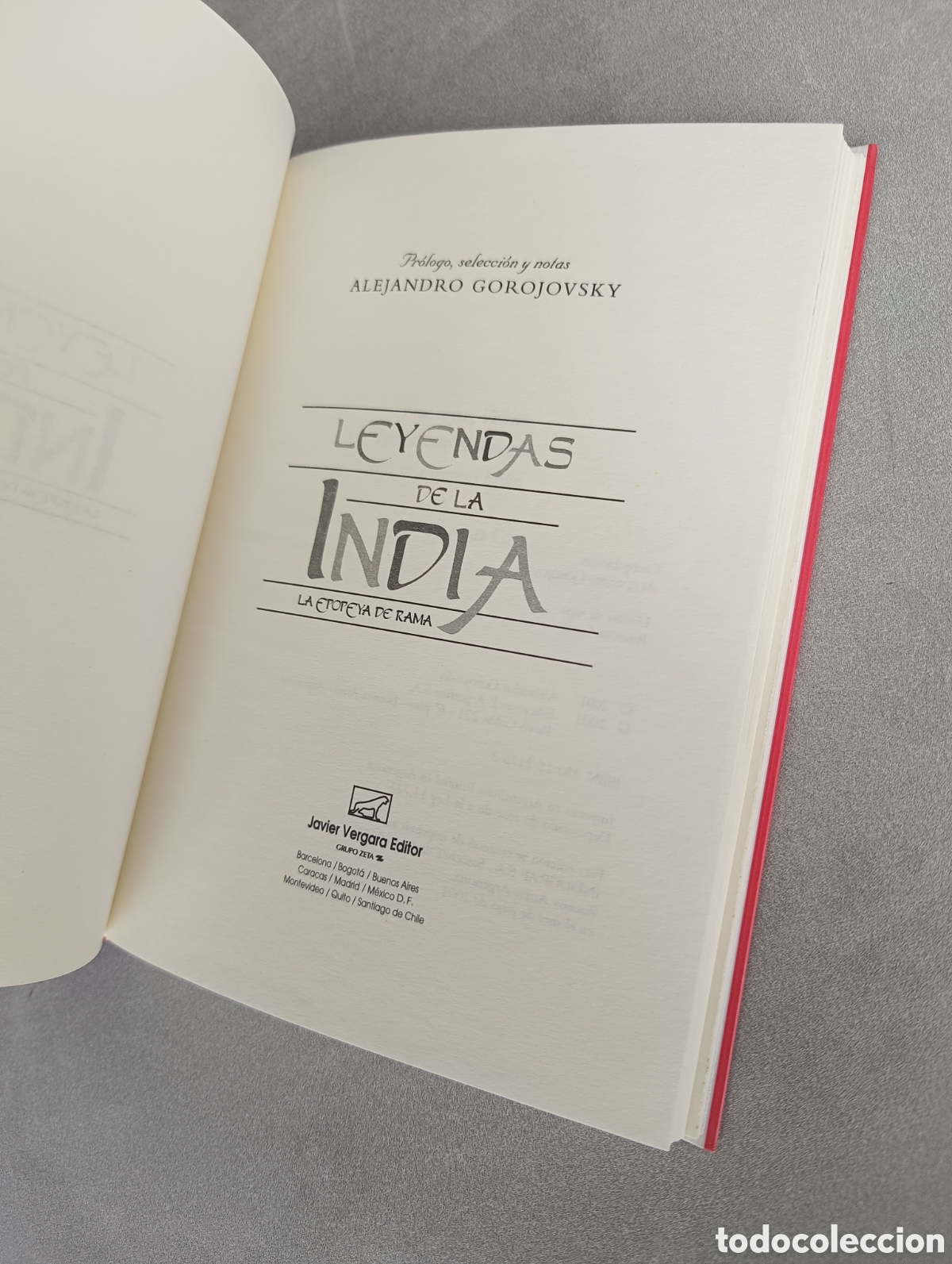 Libros de segunda mano: Leyendas de la india. Alejandro Gorojovsky - Foto 3