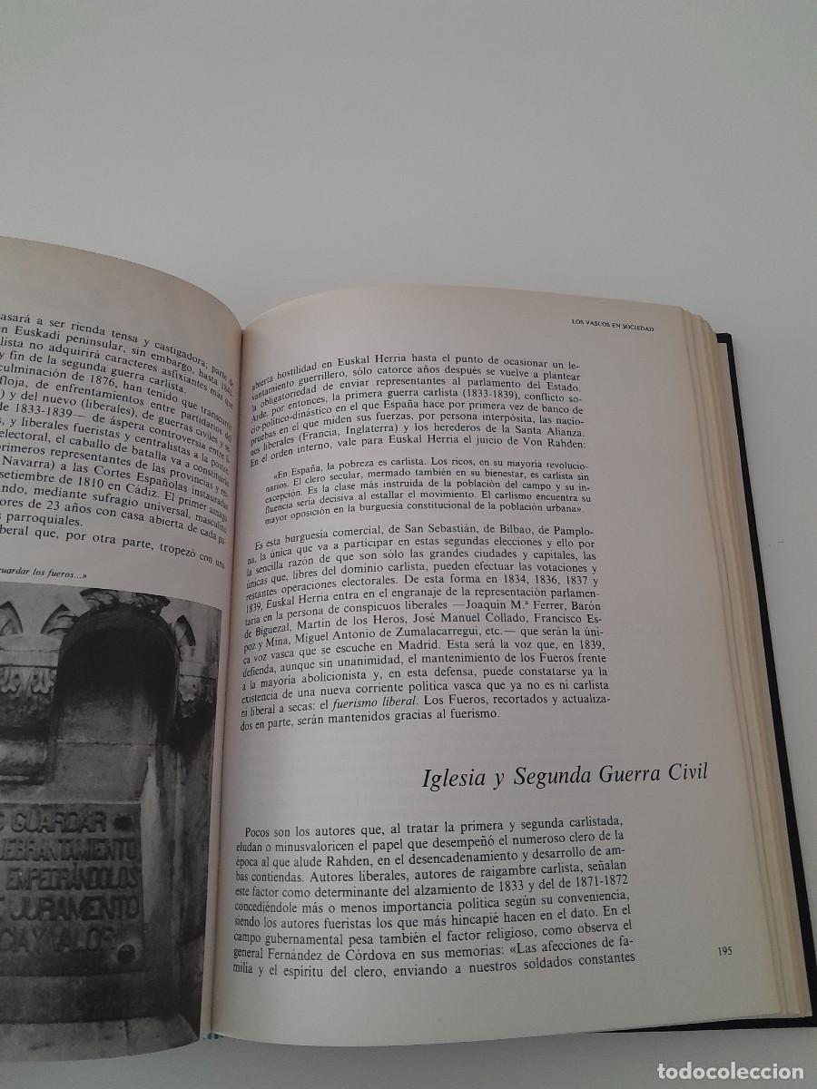 Libros de segunda mano: libro Ser Vasco, bajo la direcci&oacute;n de Jean Haritschelhar - Foto 5