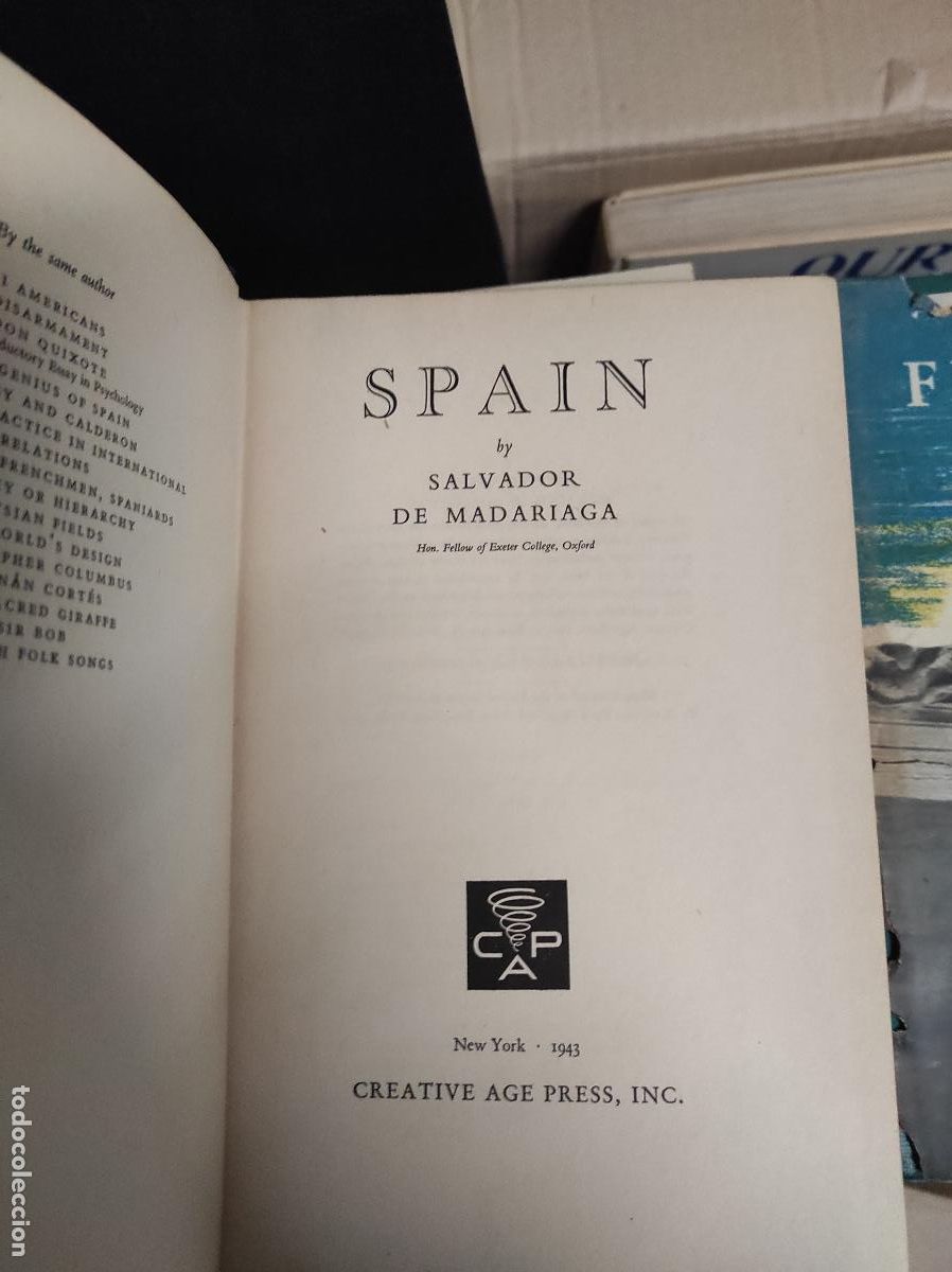 Libros de segunda mano: Spain - salvador de madariaga - 1943 - Foto 1