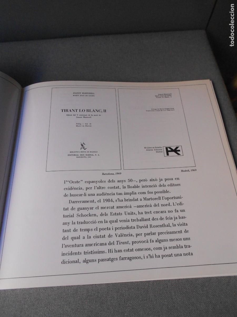 Libros de segunda mano: TIRANT LO BLANC. - Foto 5