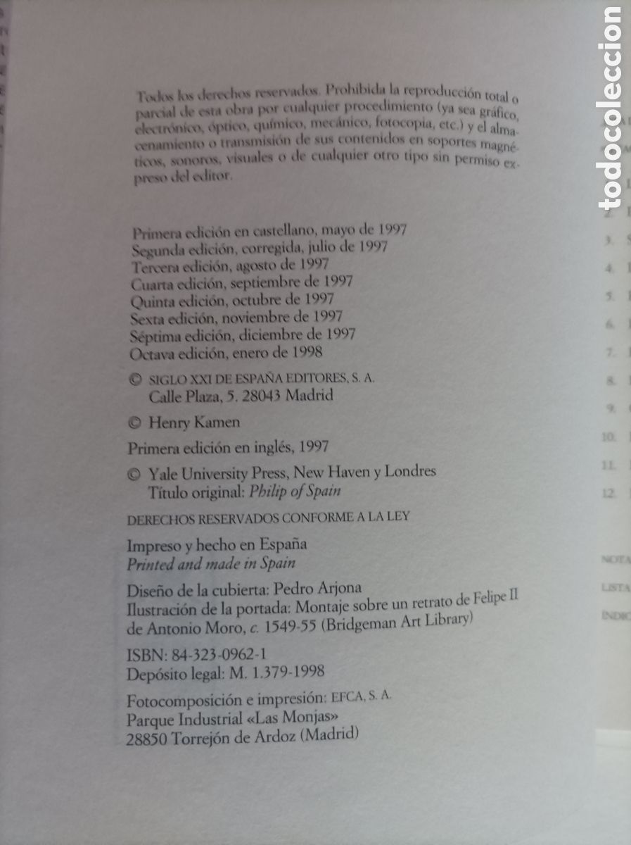 Libros de segunda mano: Felipe de Espa&ntilde;a / Henry Kamen - Foto 3