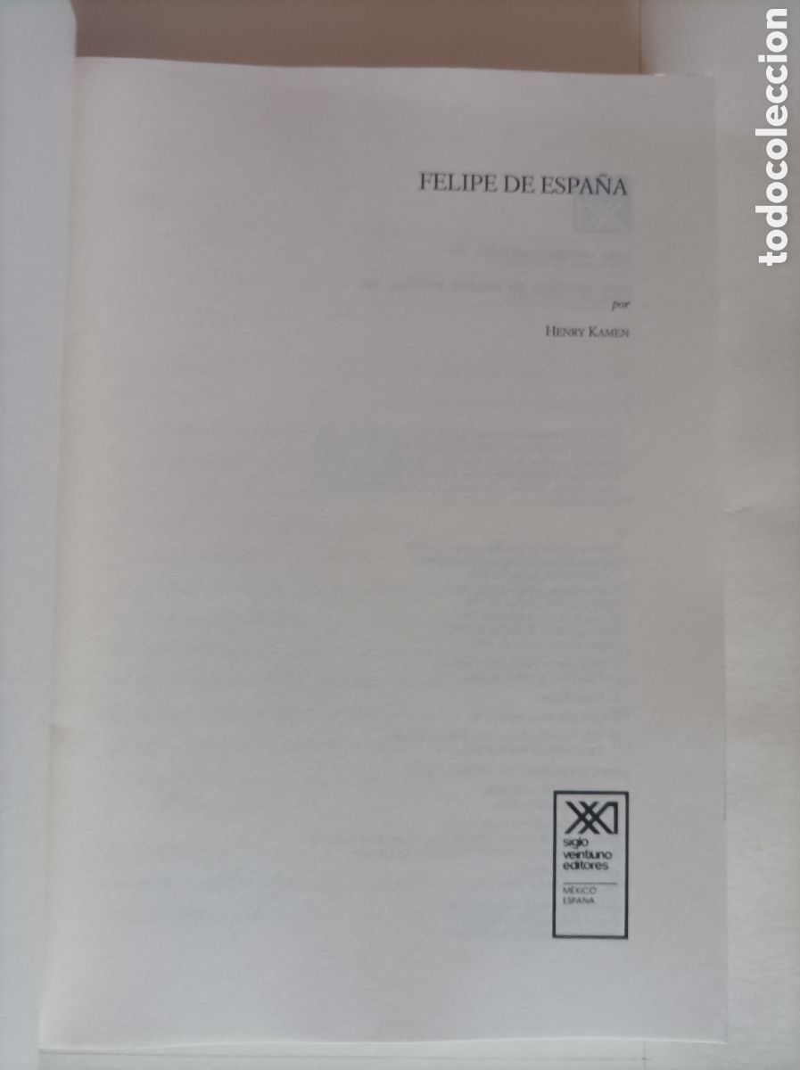 Libros de segunda mano: Felipe de Espa&ntilde;a / Henry Kamen - Foto 2