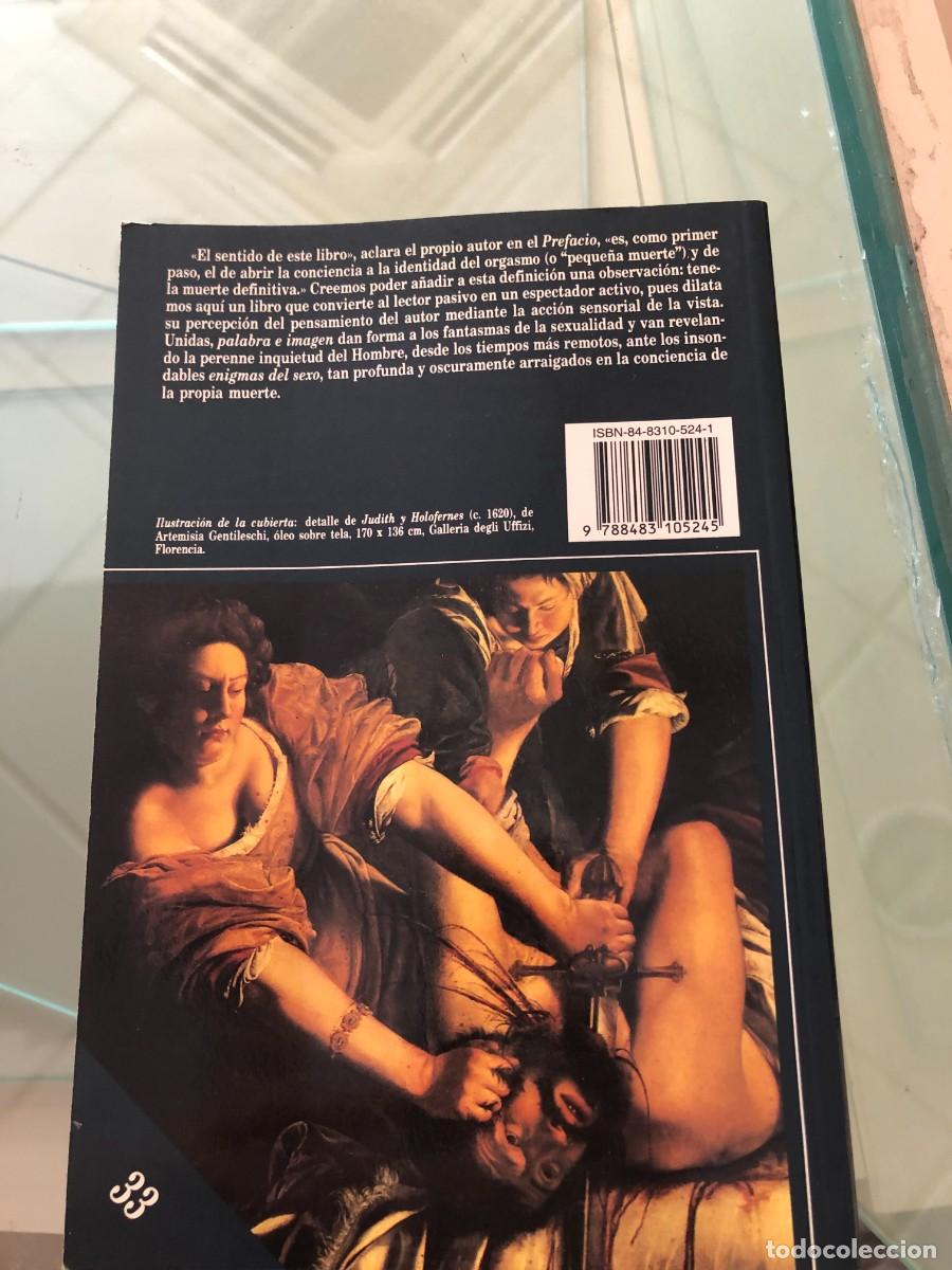 Libros de segunda mano: Las l&aacute;grimas de Eros.George Bataille - Foto 3