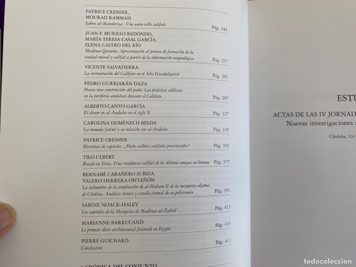 Libros de segunda mano: CUADERNOS de Madinat Al-Zahra. Vol. 5 - Foto 11