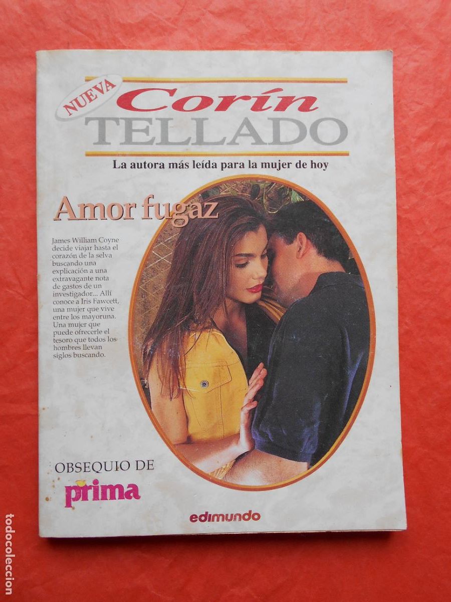 Libros de segunda mano: NOVELA CORIN TELLADO AMOR FUGAZ