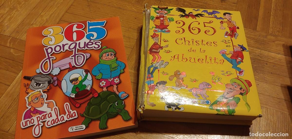 Libros de segunda mano: LOTE 2 LIBROS ,365 PORQUES y 365 CHISTES - Foto 1