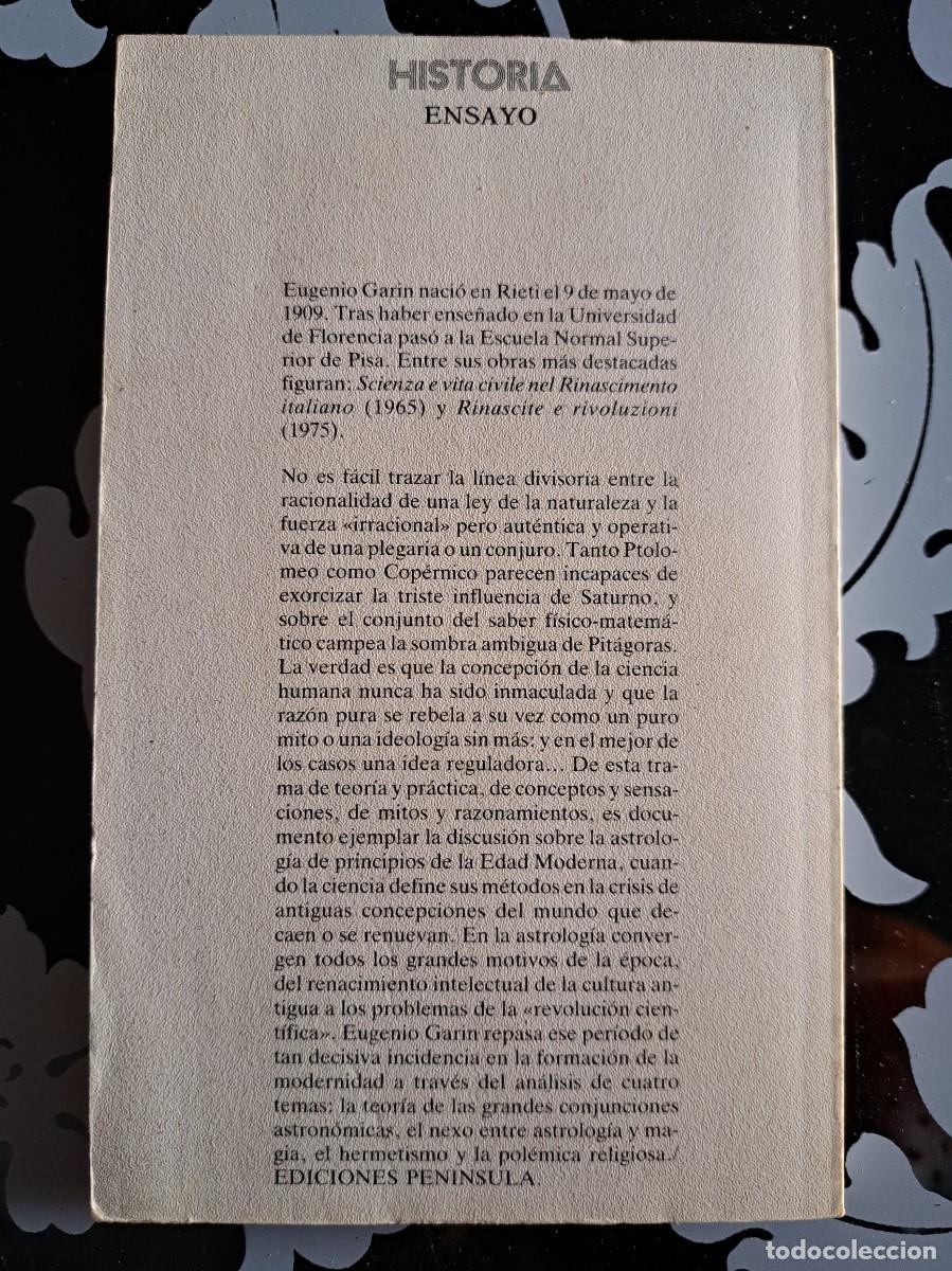 Libros de segunda mano: El zodiaco de la vida. Eugenio Garin - Foto 2