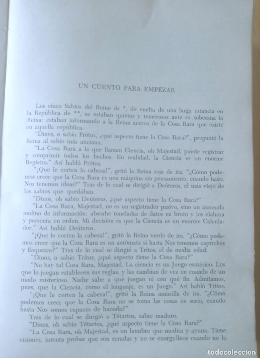 Libros de segunda mano: MARIO BUNGE LA INVESTIGACION CIENTIFICA - Foto 10
