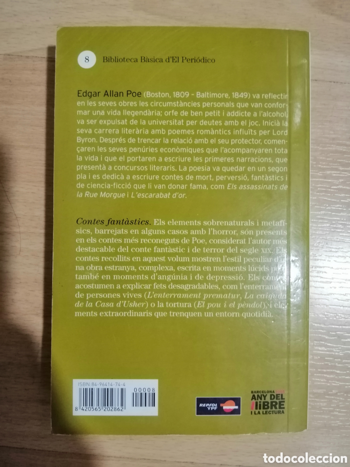 Libros de segunda mano: contes fant&agrave;stics edgar allan poe - Foto 2