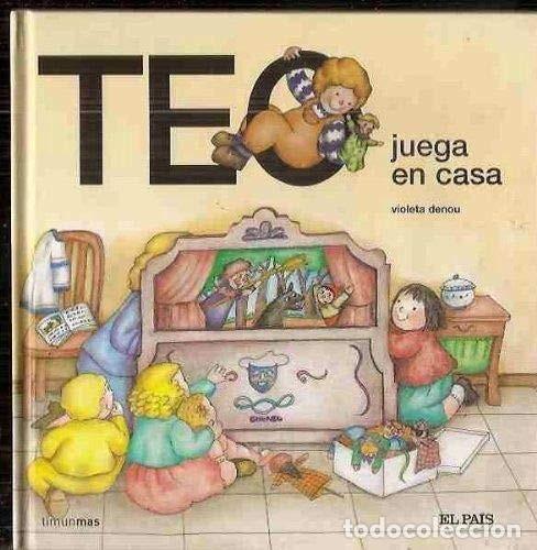Libros de segunda mano: Teo juega en casa. Violeta Denou - Foto 1
