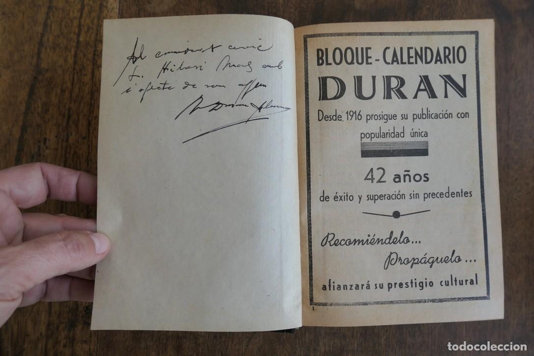 Libros de segunda mano: EL POPULAR CALENDARIO BLOQUE - DURAN -1958 - Foto 2