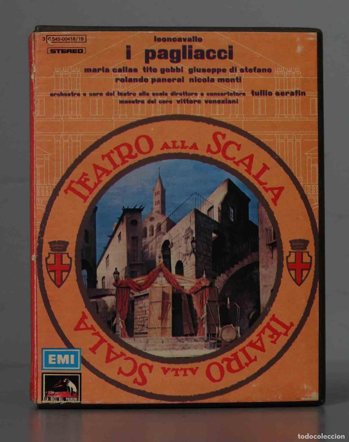 Libros de segunda mano: CASSETTE. I PAGLIACCI. LEONCAVALLO. SERAFIN - Foto 1