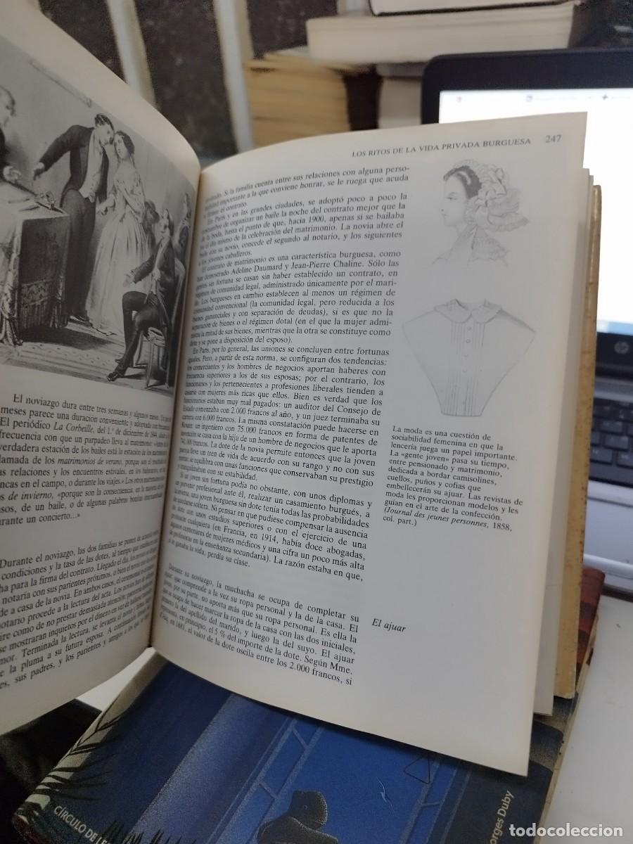 Libros de segunda mano: HISTORIA DE LA VIDA PRIVADA 5 TOMOS ED. CIRCULO DE LECTORES - Foto 12