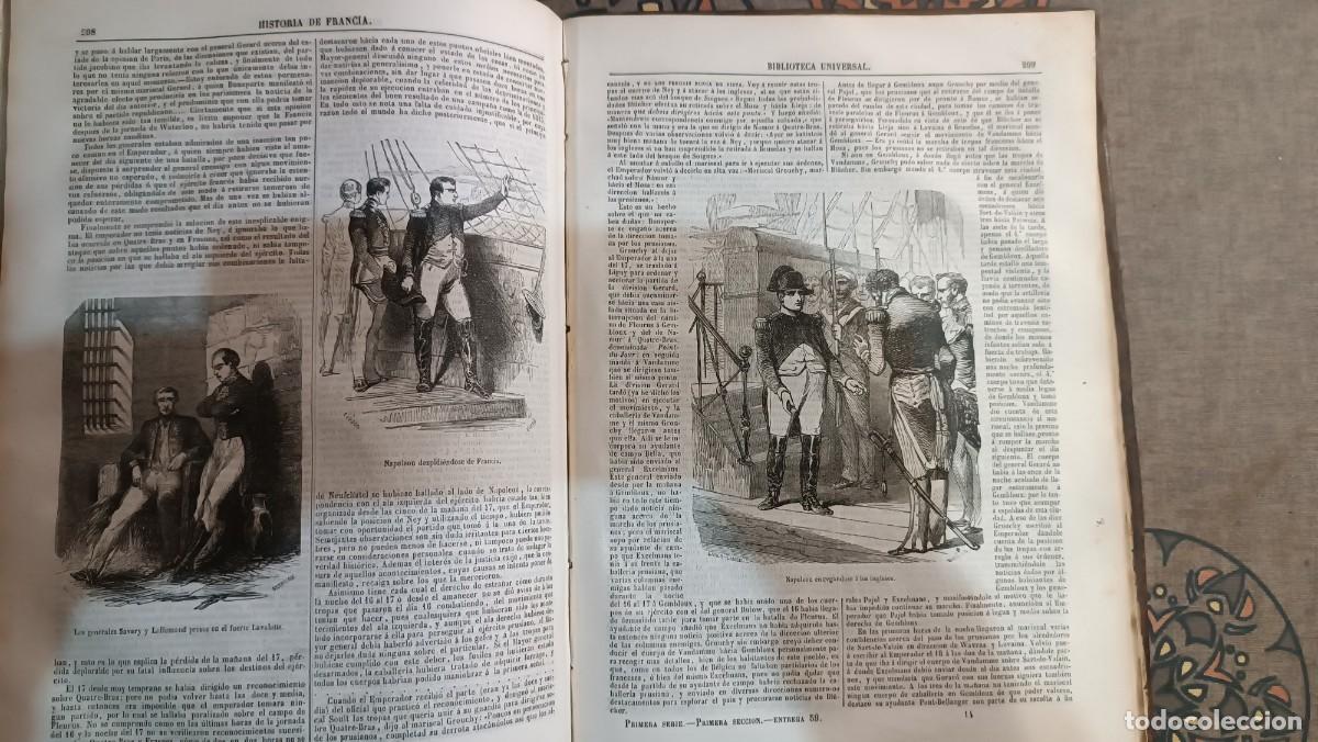 Libros de segunda mano: Libro antiguo HISTORIA DE FRANCIA 3t. 1851 - Foto 11