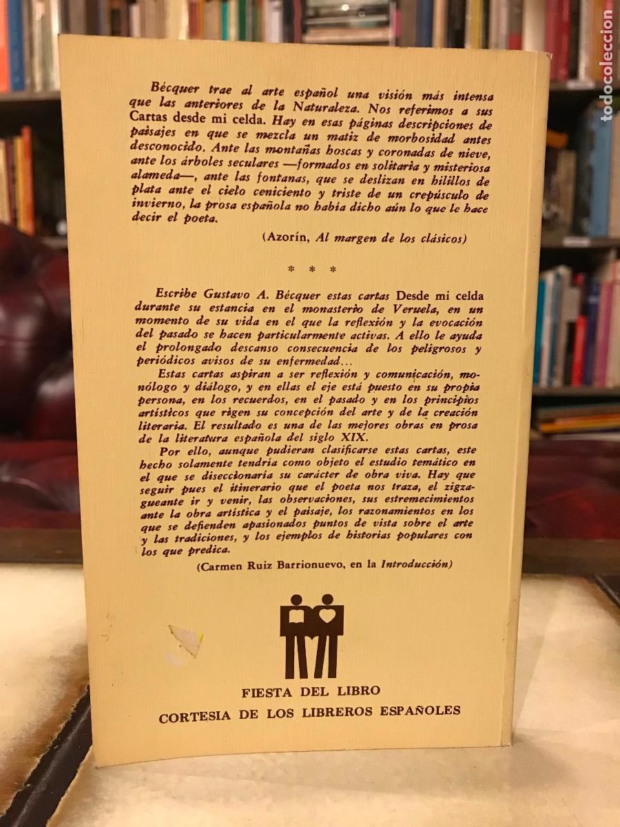 Libros de segunda mano: Desde mi celda. Gustavo Adolfo B&eacute;cquer. PEDIDO M&Iacute;NIMO 5&euro; - Foto 2