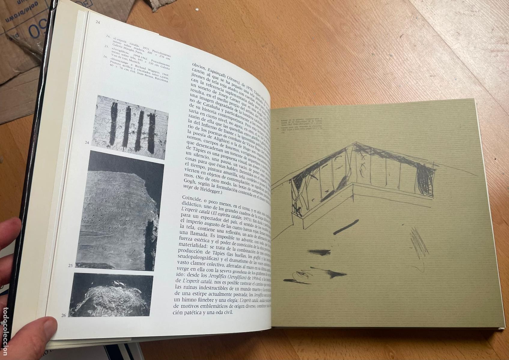 Libros de segunda mano: ANTONI TAPIES Y EL ESPIRITU CATALAN, Pepe Gimferrer - Foto 2