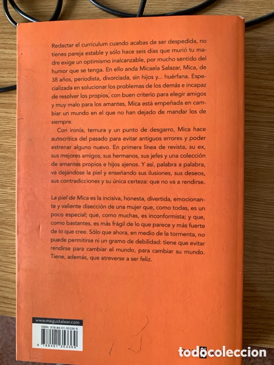 Libros de segunda mano: La piel de Mica paloma braco - Foto 2