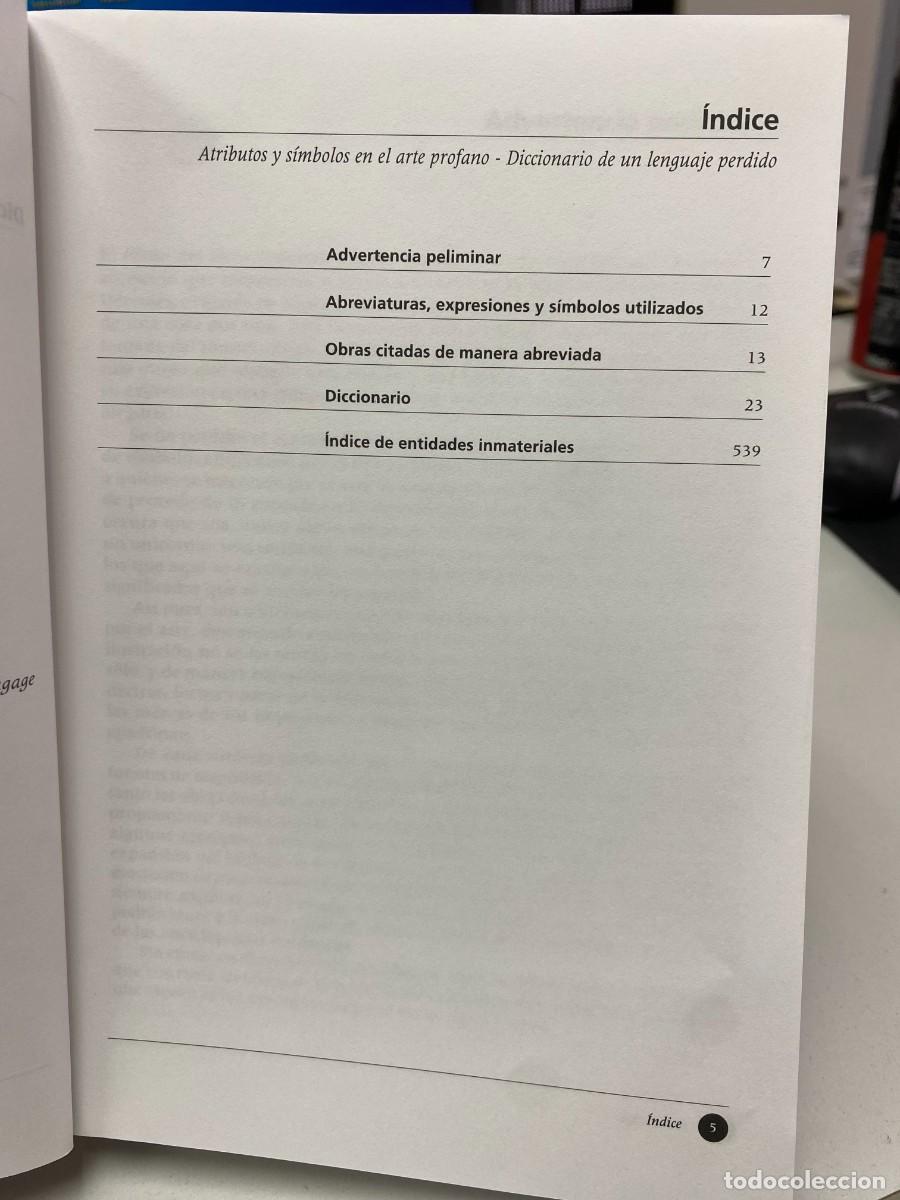 Libros de segunda mano: Atributos y s&iacute;mbolos en el arte profano - Guy de Tervarent - Ediciones del Serbal, 2002 - Foto 3