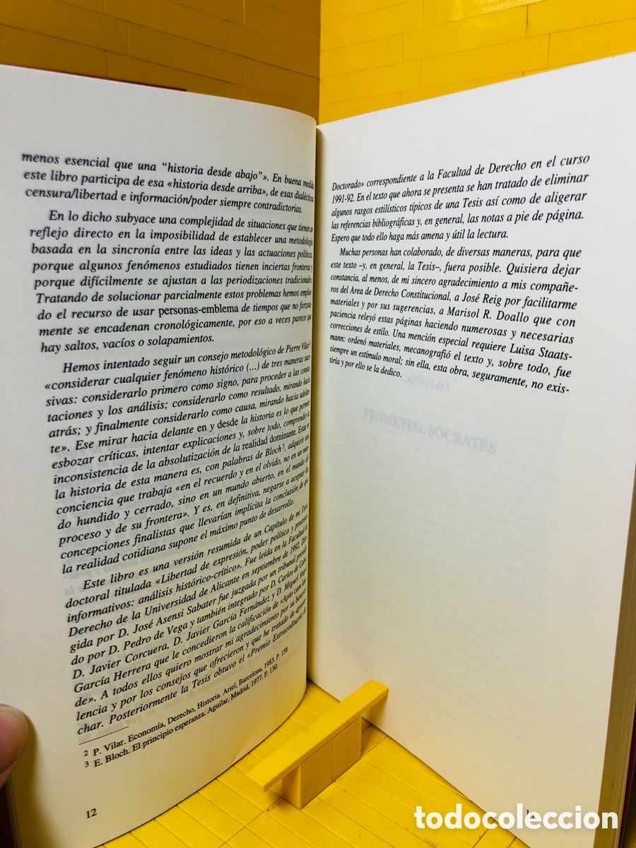 Libros de segunda mano: INFORMACI&Oacute;N Y PODER ● DE PRMETEO A HAL 9000 ● TEXTOS UNIVERSITARIOS ● 1994 ● MANUEL ALCARAZ - Foto 9