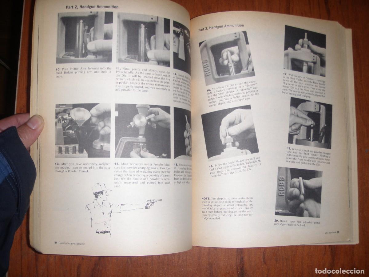 Libros de segunda mano: HANDLOADERS DIGEST LIBRO ARMAS MUNICI&Oacute;N IDIOMA INGL&Eacute;S - Foto 6