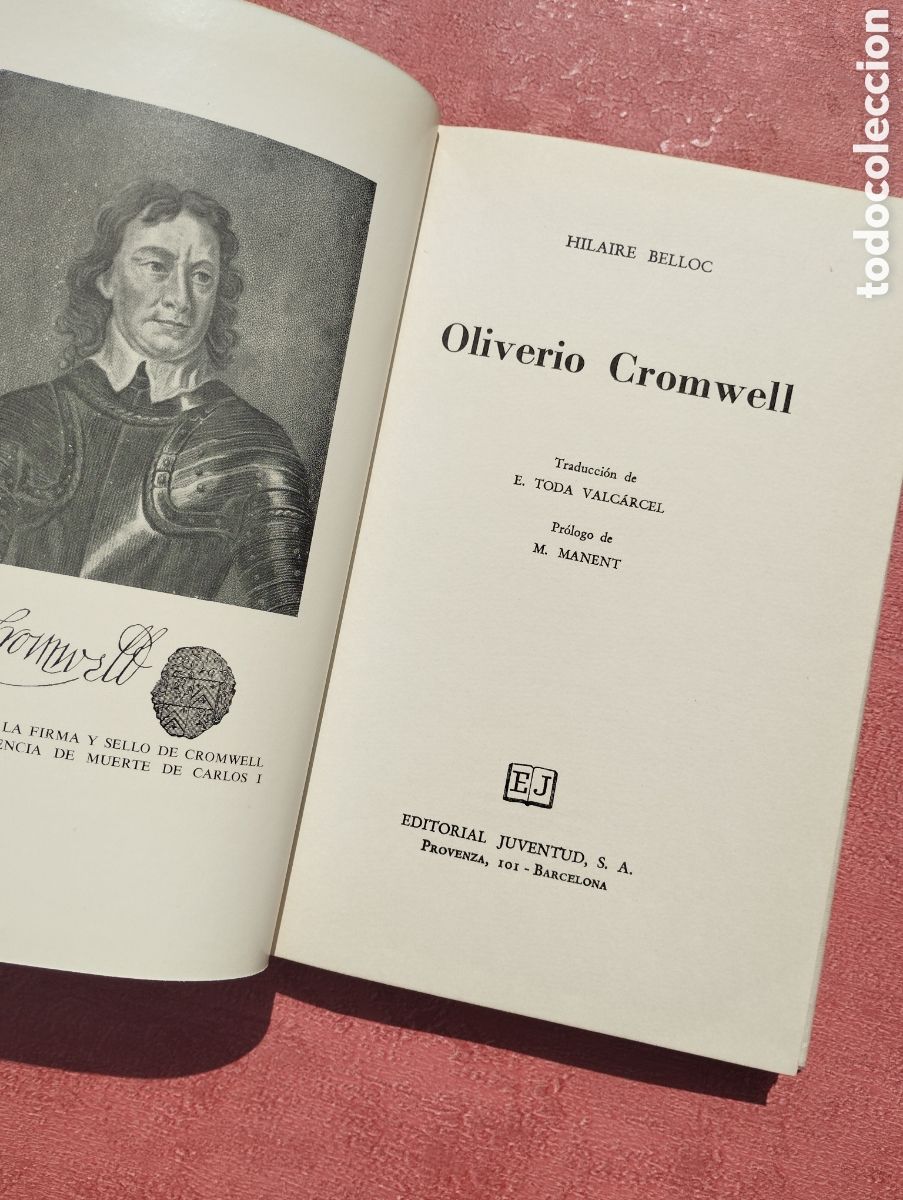 Libros de segunda mano: Oliverio Cromwell. Hilaire Belloc. - Foto 1