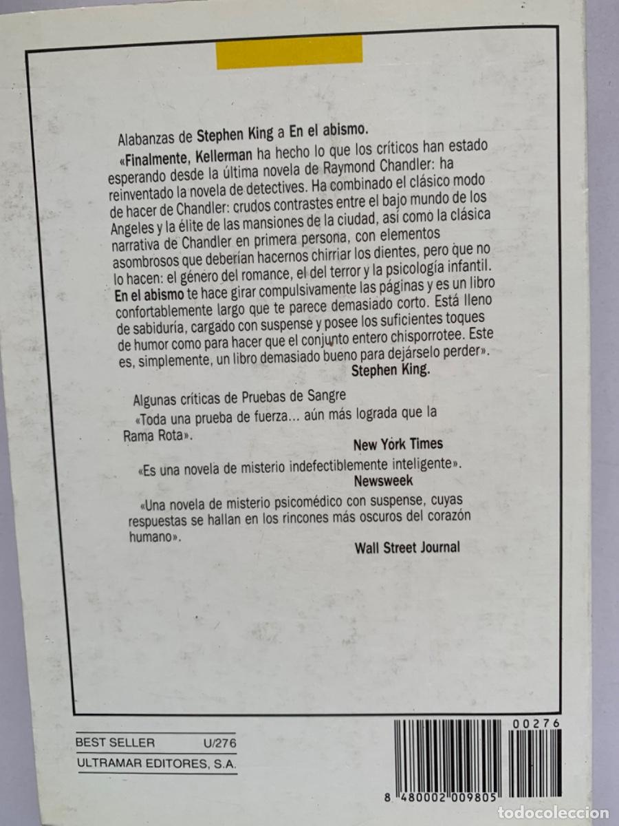 Libros de segunda mano: En el abismo de Jonathan Kellerman (Bols 12) - Foto 3