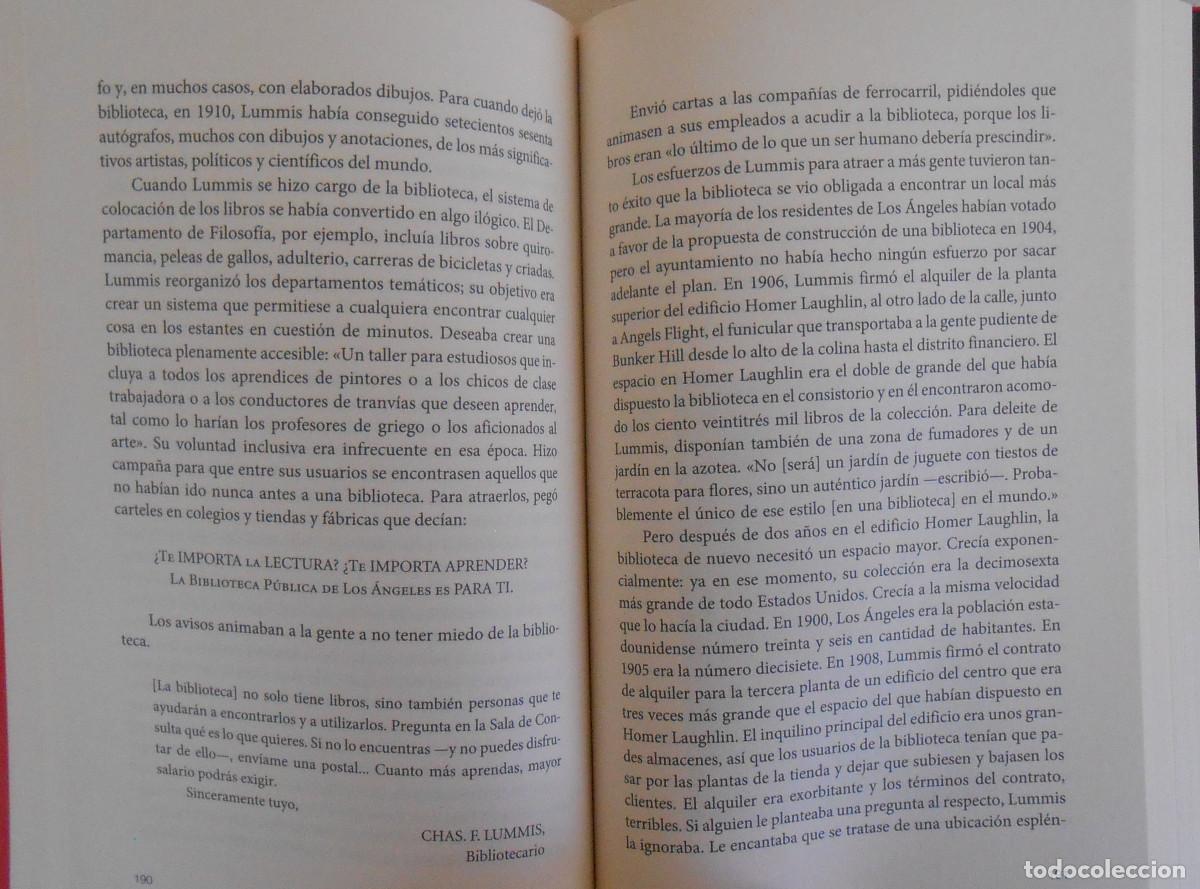 Libros de segunda mano: LA BIBLIOTECA EN LLAMAS - SUSAN ORLEAN - Foto 3