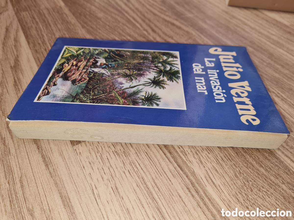 Libros de segunda mano: Libro La invasi&oacute;n del mar de Julio Verne N 79 Orbis - Foto 2