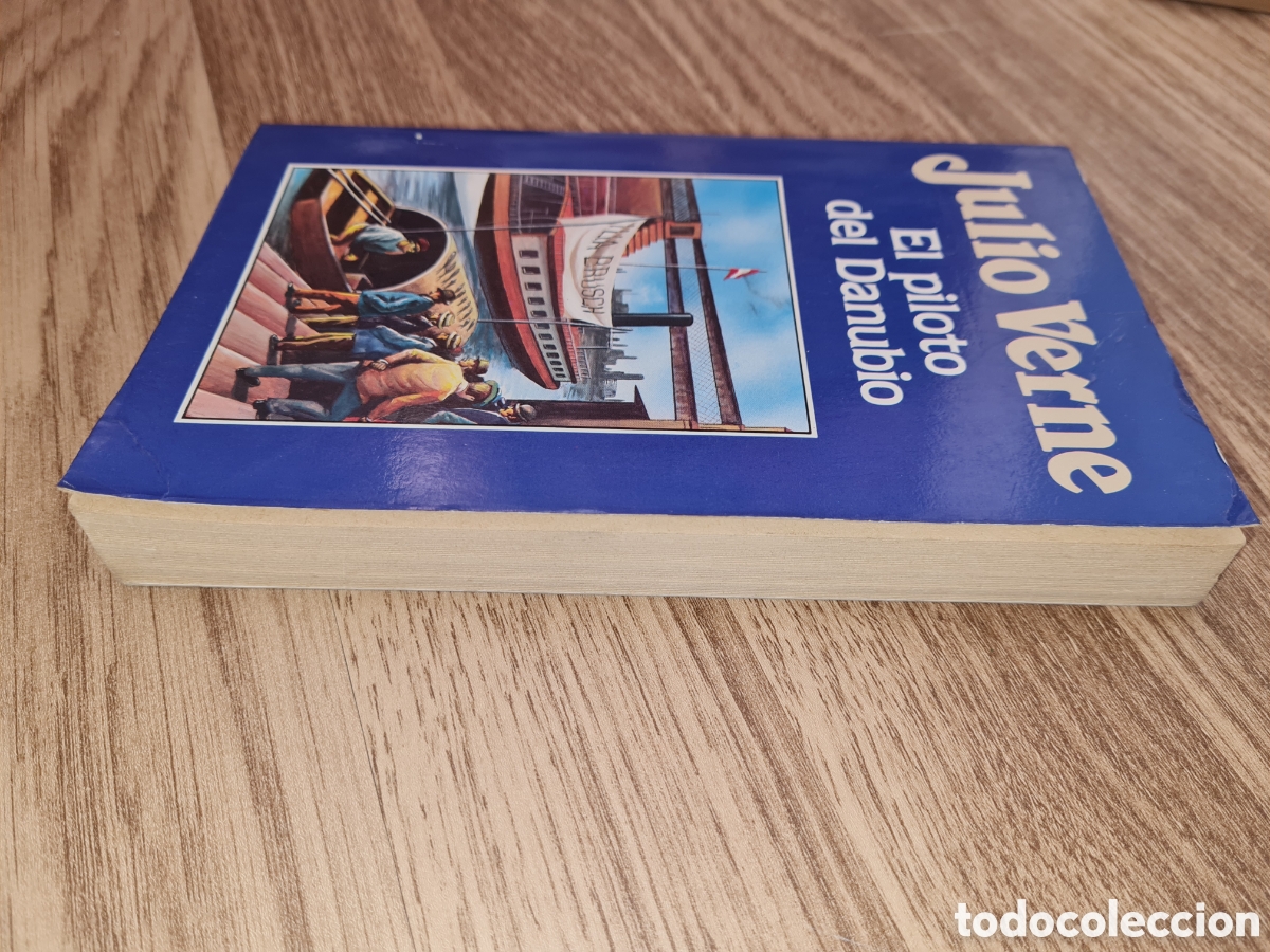 Libros de segunda mano: Libro El piloto del Danubio de Julio Verne N 45 Orbis - Foto 2
