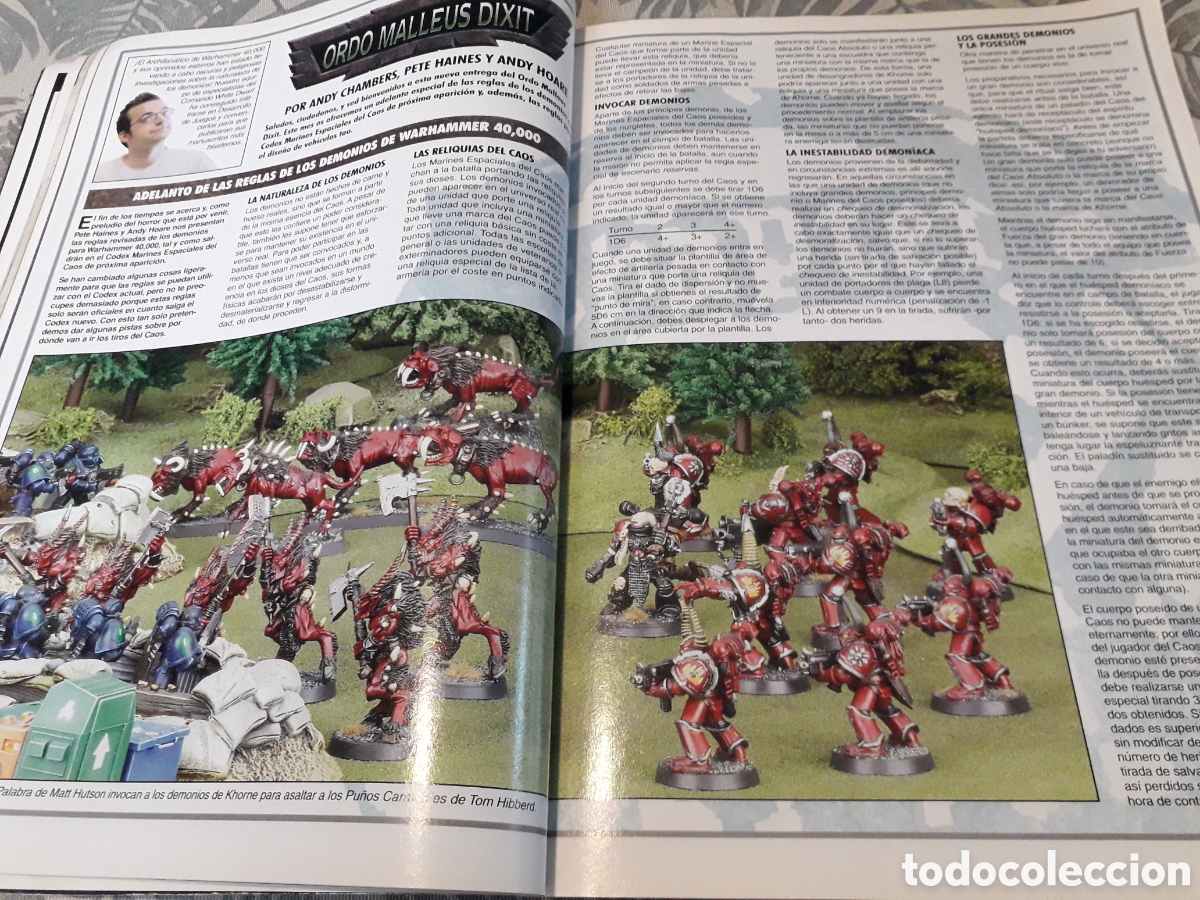 Libros de segunda mano: WHITE DWARF, ESPA&Ntilde;A,GAMES WORKSHOP LTD, - Foto 4